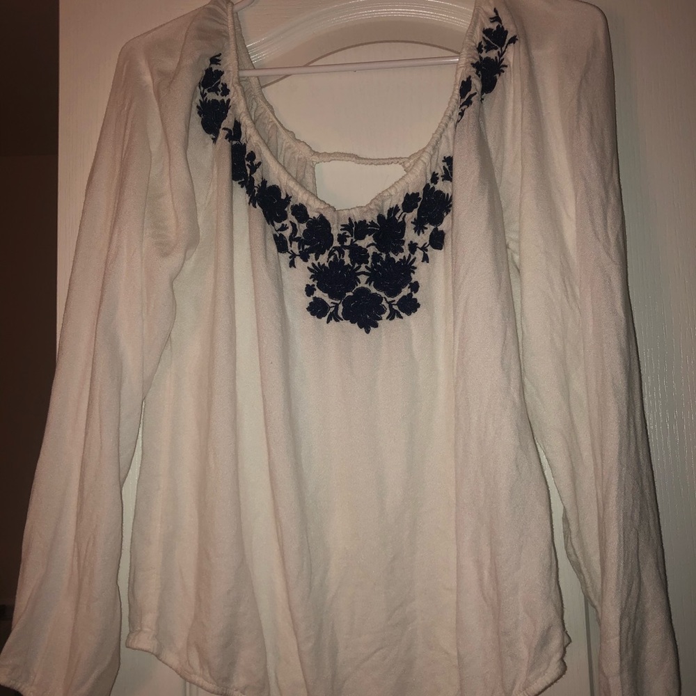 white blouse
